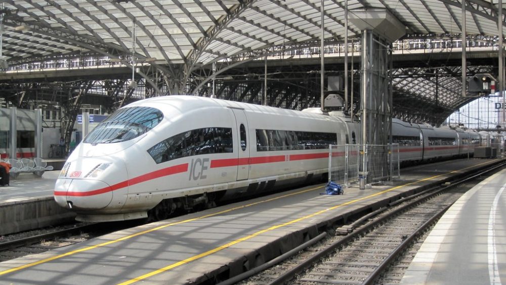 ICE Train from Cologne to Brussels. Photo: Phil Richards, Creative Commons.